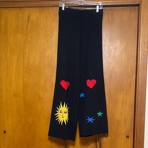 NWT Dressed in LA LA Multicolor Knit Sweater Pants (Knit Set but only pants)